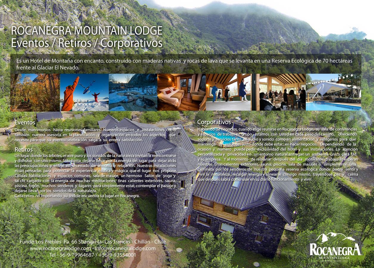 Rocanegra Mountain Lodge Las Trancas Kültér fotó