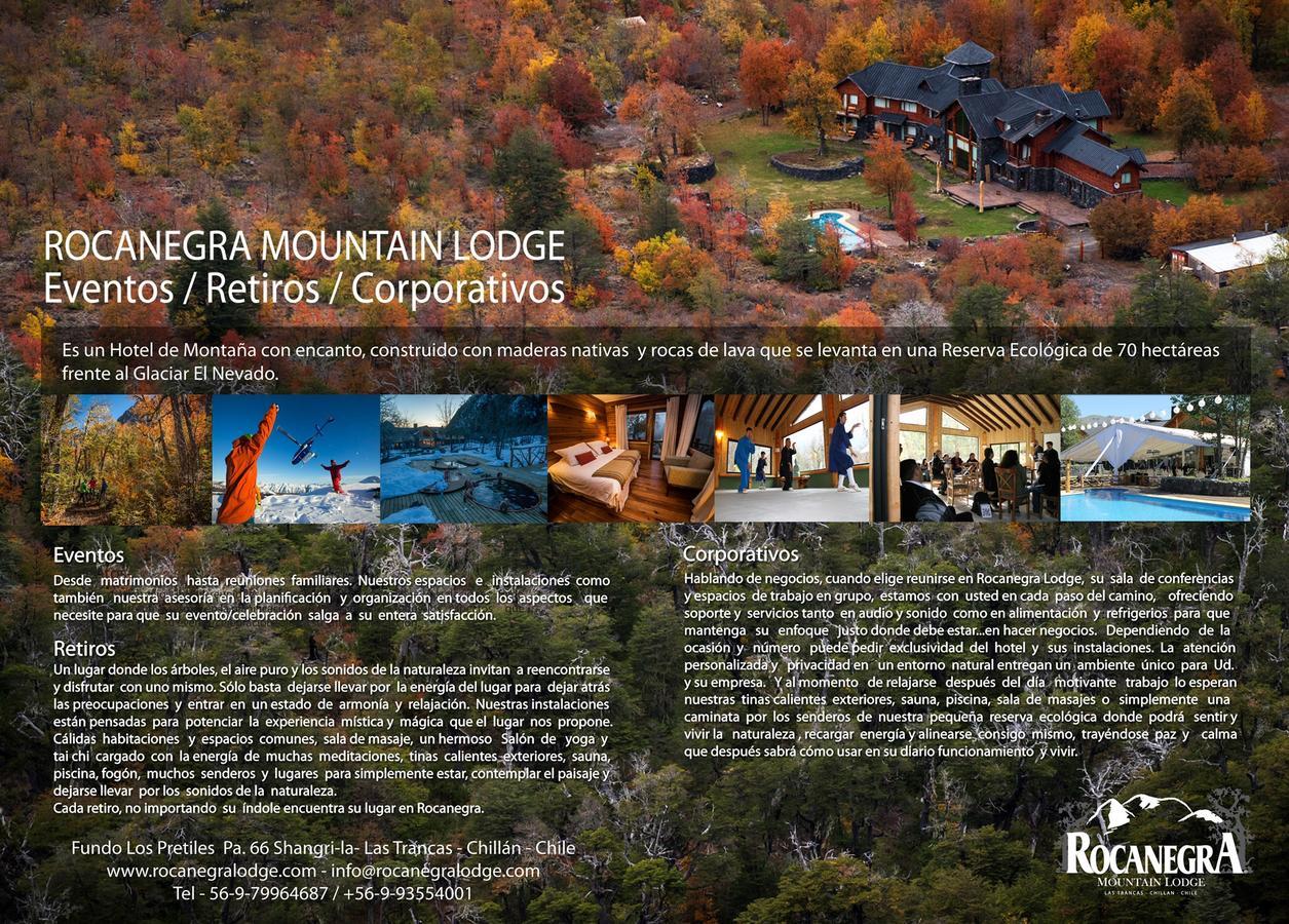 Rocanegra Mountain Lodge Las Trancas Kültér fotó